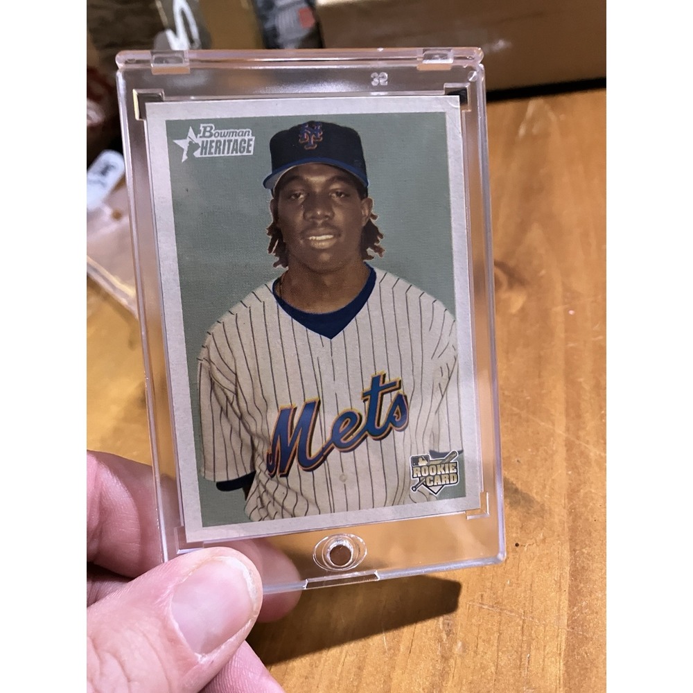 Lastings Milledge 2006 Bowman Heritage SP RC Card# 282